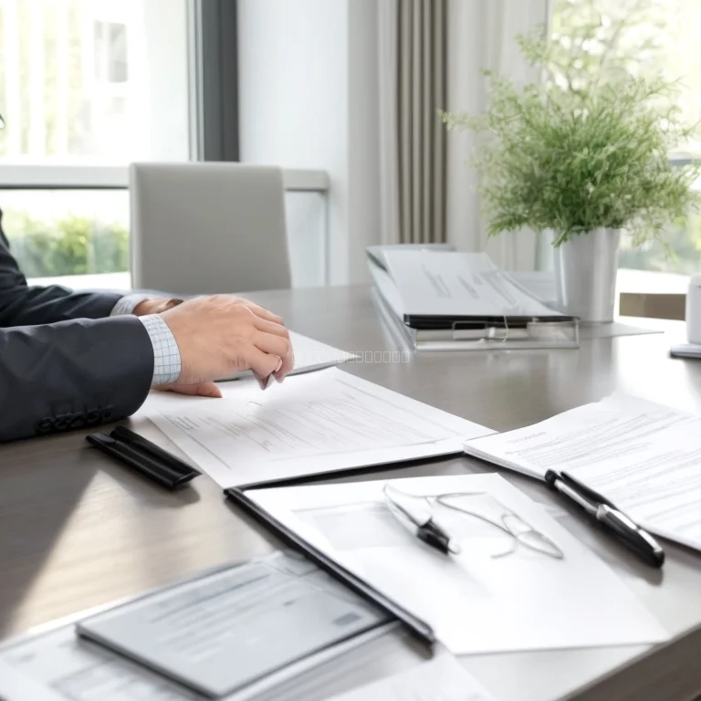 DealCFlow team assisting clients with property documents